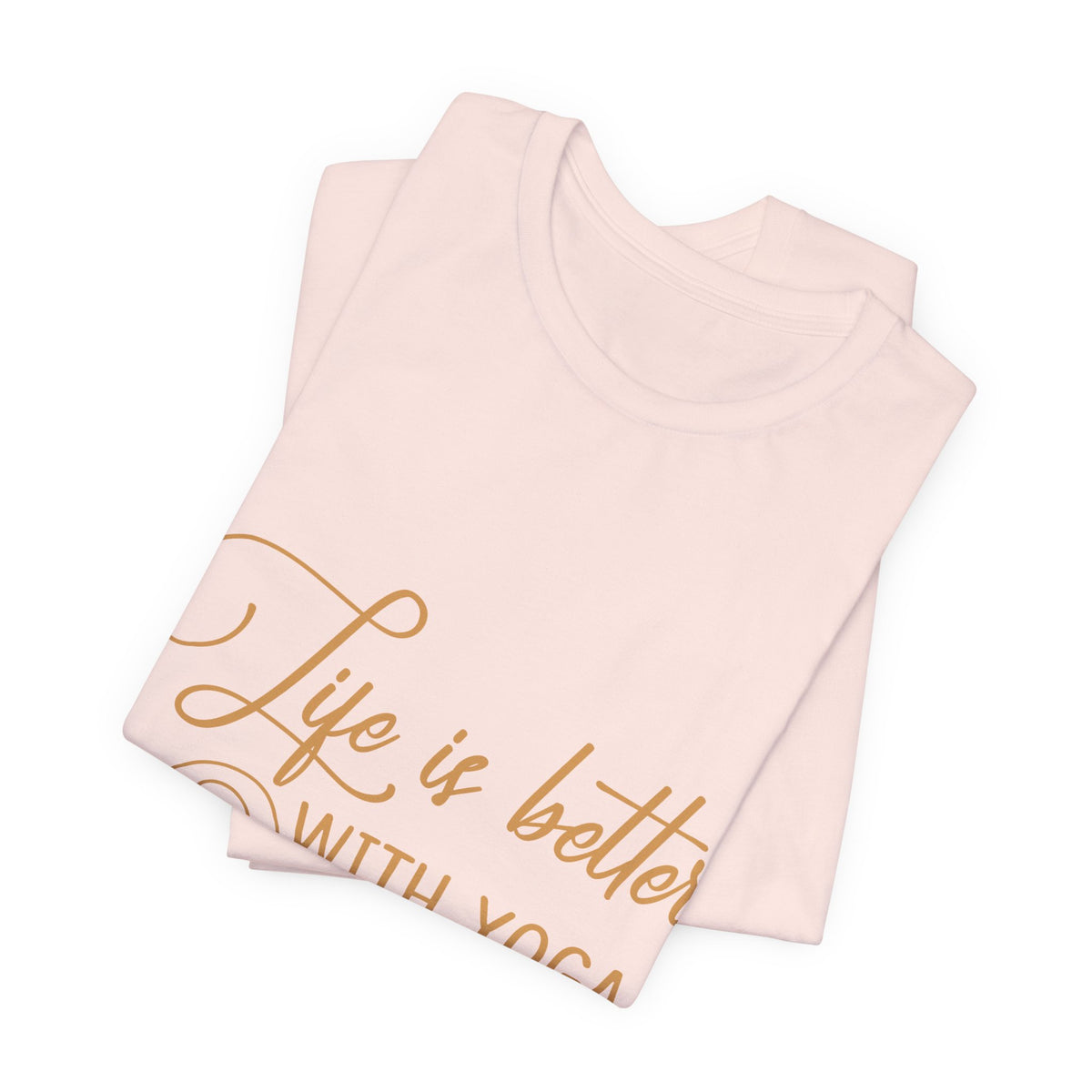 Yoga & Cats T-Shirt - "Life Is Better With Yoga & Cats" Relaxed T-Shirt I Meditation Gift I Cute Yoga Shirt