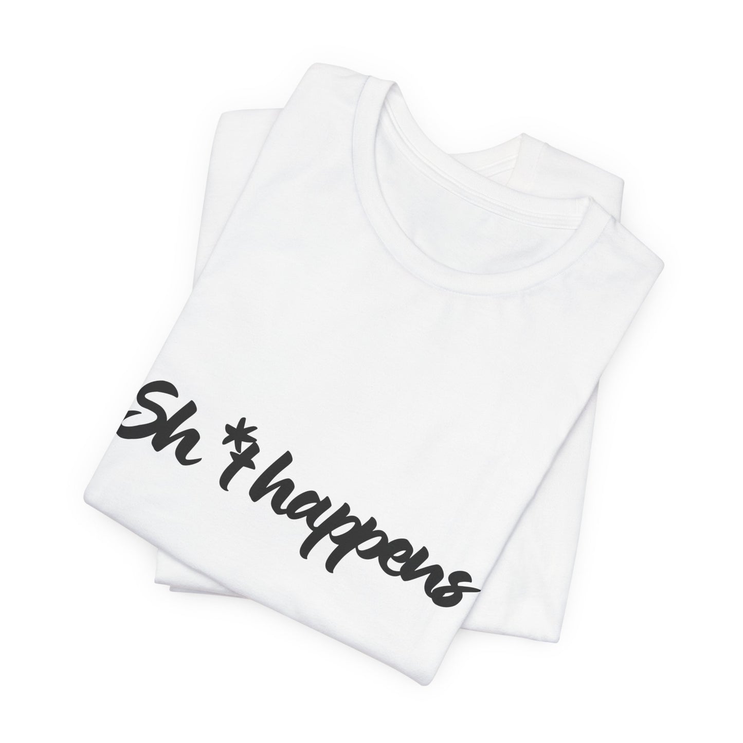 Sh*t happens Yoga helps - Unisex Yoga Lovers Tee I Funny Yoga Gift I Mindfulness Apparel I Self-Care Meditation T-Shirt