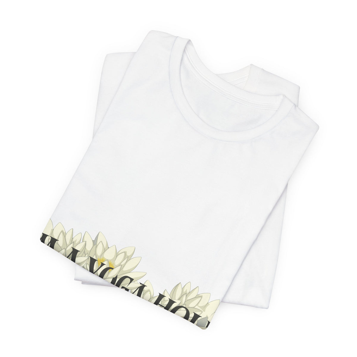 A Yoga-Holic Tee — "I'M A YOGA-HOLIC" Yoga T-Shirt I Funny Meditation Shirt I Yogini Shirt