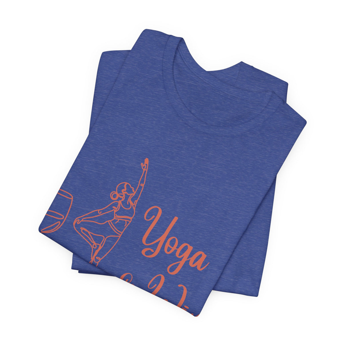 Yoga & Wine Tee — "A Balanced Diet" Yoga T-Shirt I Funny Yoga Shirt I Meditation Tee I Wine Lover Gift