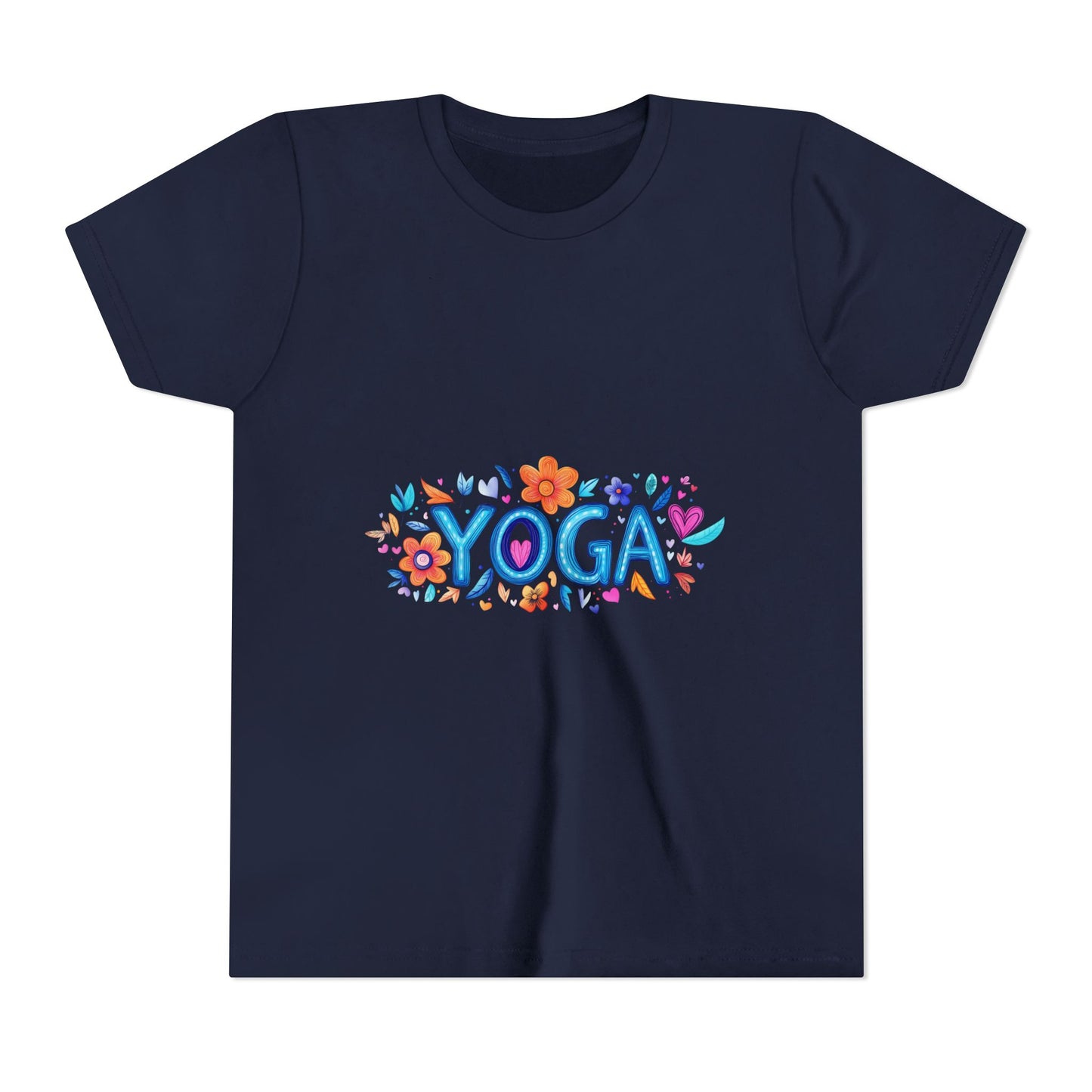 Youth Yoga Tee - Kids Yoga T-Shirt  I Fun Activewear I Summer Tee I Gift for Little Yogis I Cute Yoga Apparel