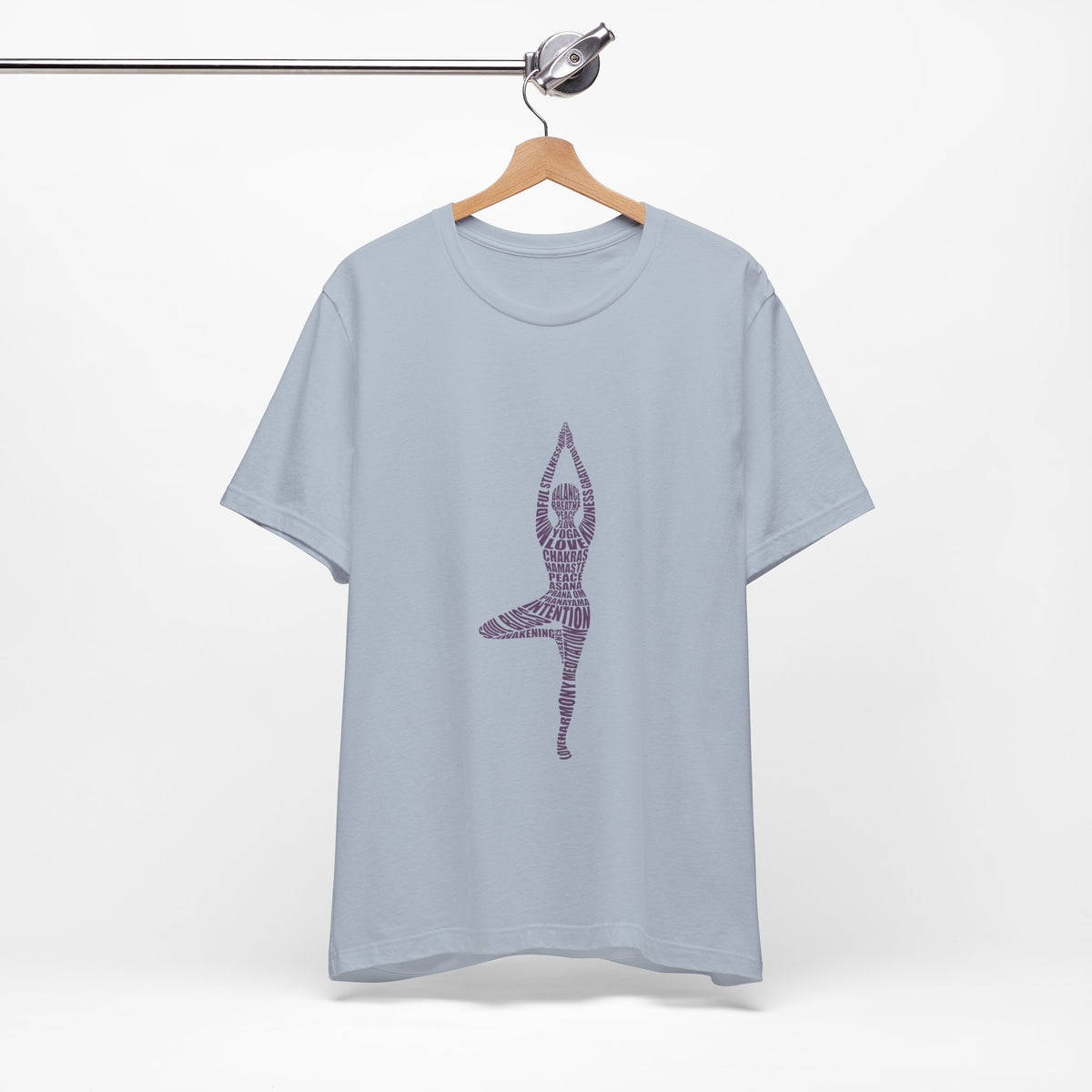 Yoga Pose T-Shirt — Tree Pose Shirt I Meditation Tee I Mindfulness Gift I Yoga Shirt I Namaste Shirt