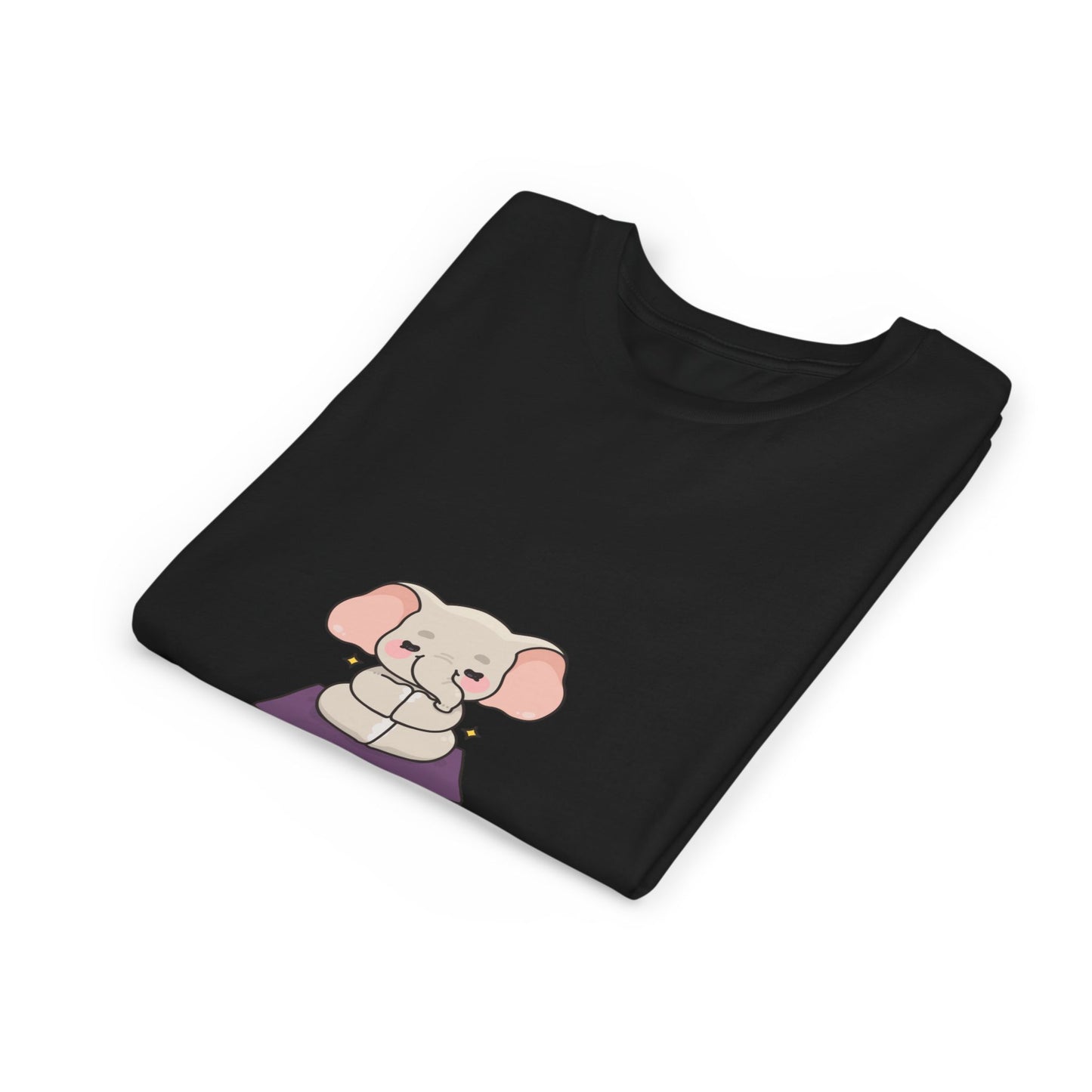 Kids Yoga Elephant T‑Shirt — Cute Meditating Elephant Shirt For Girls & Boys I Namaste Shirt For Kids I Meditation Gift For Little Yogi