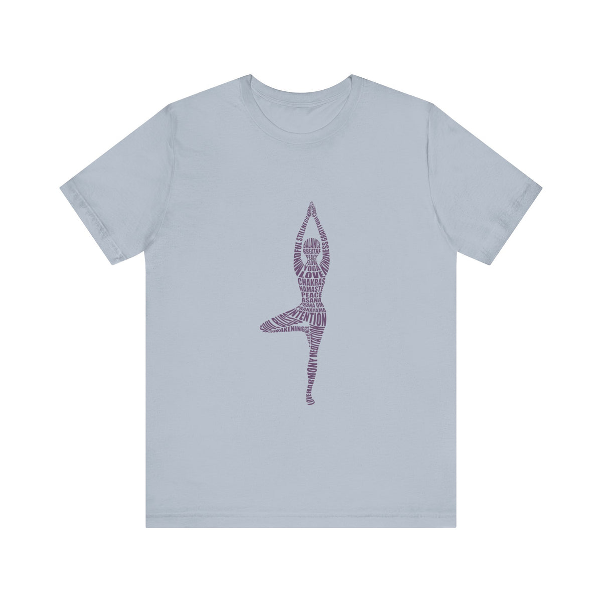 Yoga Pose T-Shirt — Tree Pose Shirt I Meditation Tee I Mindfulness Gift I Yoga Shirt I Namaste Shirt