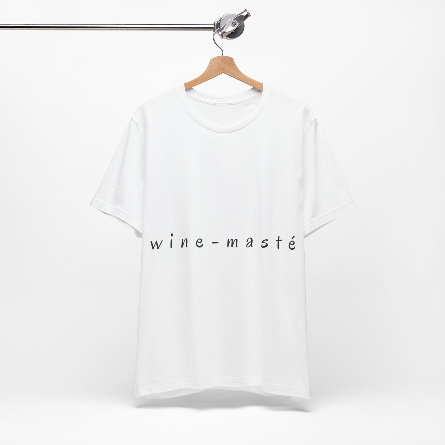 Wine-Masté - Unisex Yoga Tee I Funny Wine Lover Gift I Wine & Yoga Enthusiast Apparel I Birthday Party Humor T-Shirt