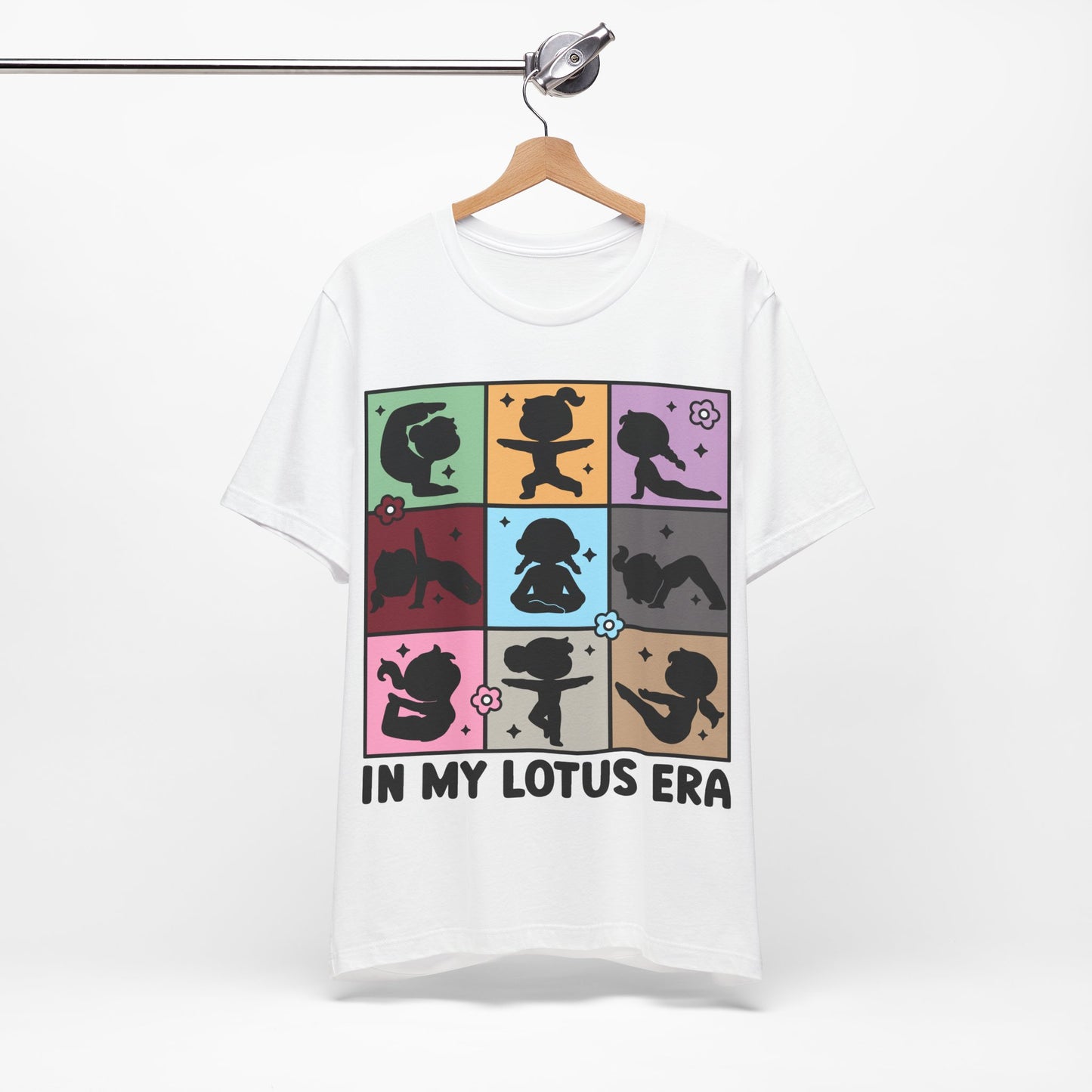 In My Lotus Era Tee - Meditative Yoga T-Shirt I Relaxation Shirt I Gift for Yogi I Mindfulness & Wellness Apparel