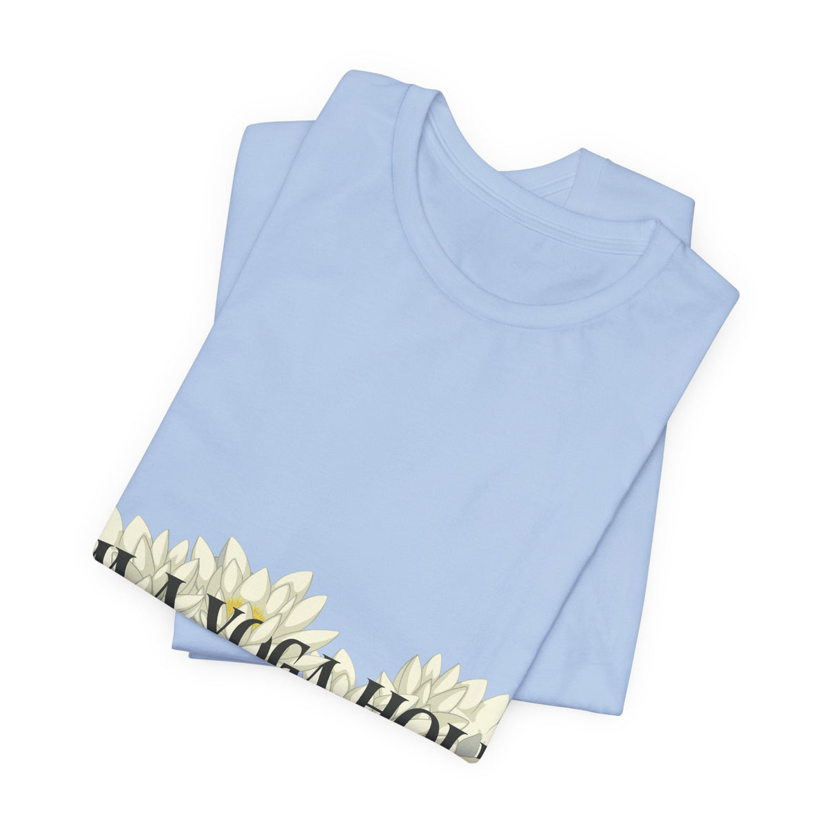 A Yoga-Holic Tee — "I'M A YOGA-HOLIC" Yoga T-Shirt I Funny Meditation Shirt I Yogini Shirt