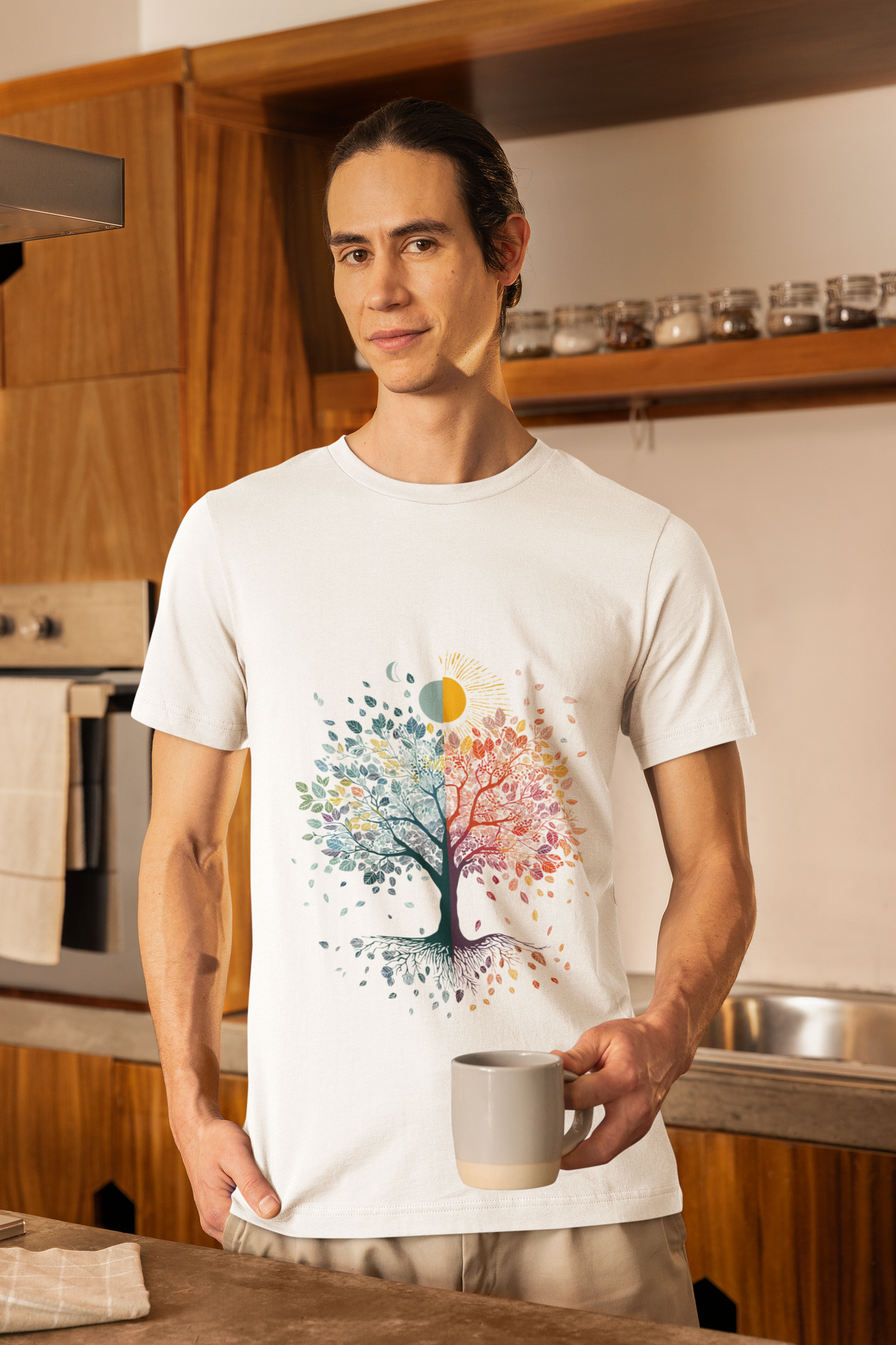 Tree of Life Yoga Tee - Unisex T-Shirt I Nature Lover Apparel I Tee for Yogis I Spring Fashion I Self-Care Meditation Apparel