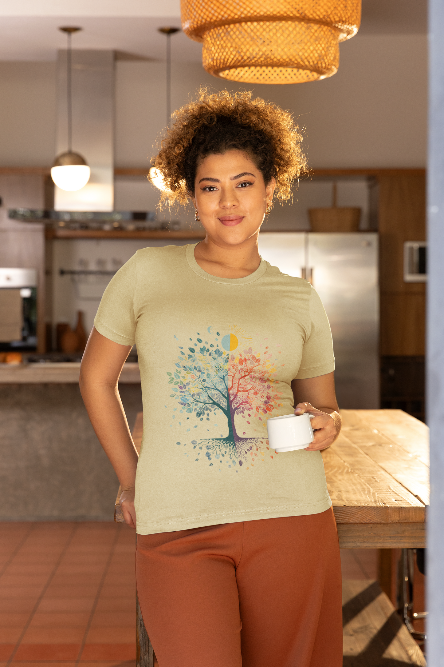 Tree of Life Yoga Tee - Unisex T-Shirt I Nature Lover Apparel I Tee for Yogis I Spring Fashion I Self-Care Meditation Apparel