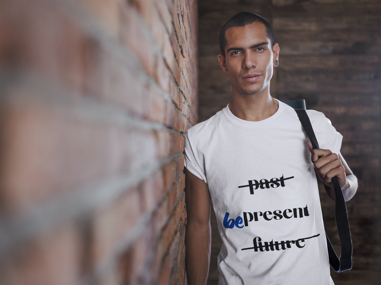 "Be Present" Yoga Unisex Tee | Mindfulness T-Shirt for Yogis I Meditation T-Shirt I Self-Care Apparel