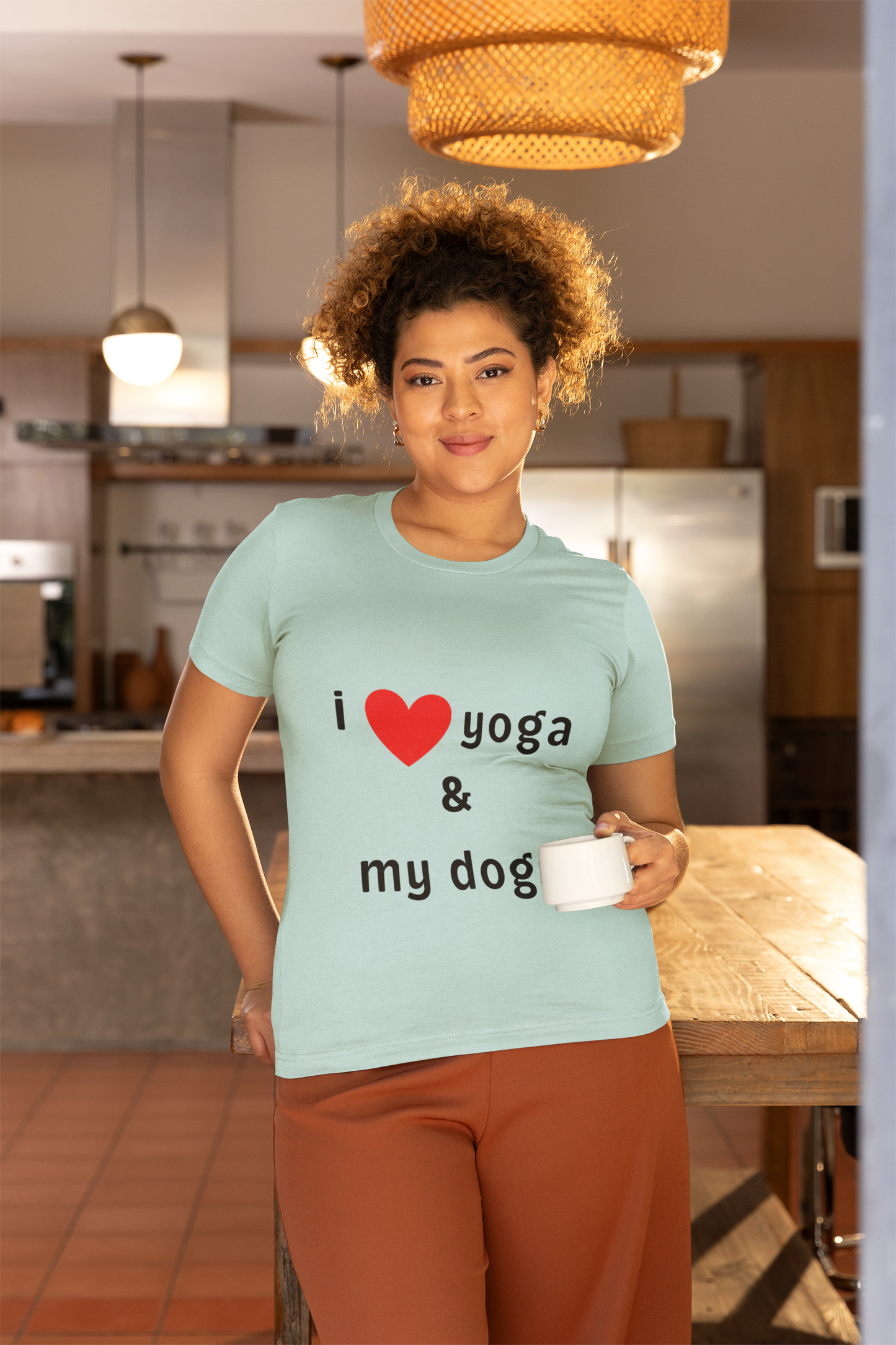 I Love Yoga & My Dogs Unisex Jersey Tee - Perfect Gift for Yoga Enthusiasts and Dog Lovers