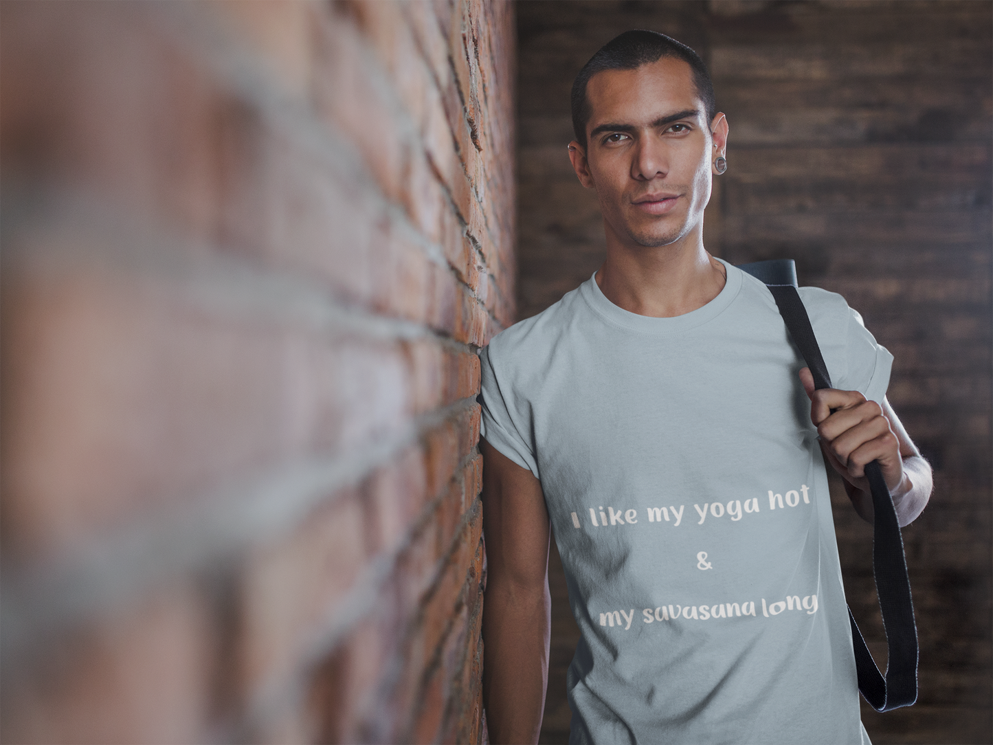 I Like My Yoga Hot & My Savasana Long Unisex T-Shirt I Funny Yoga Tee I Gift for Yoga Enthusiasts I Hot Yoga Apparel I Self-Care Meditation Clothing