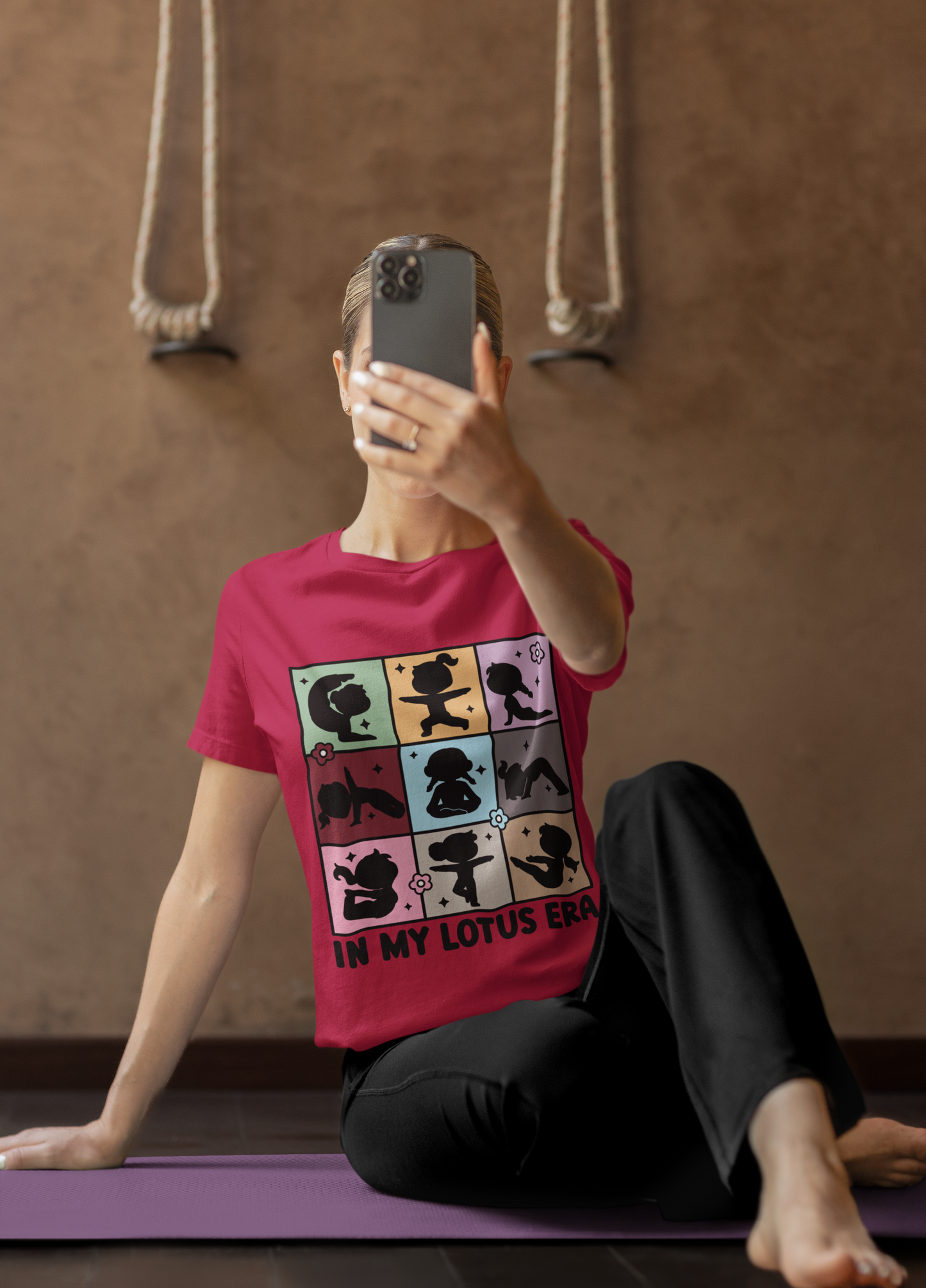 In My Lotus Era Tee - Meditative Yoga T-Shirt I Relaxation Shirt I Gift for Yogi I Mindfulness & Wellness Apparel