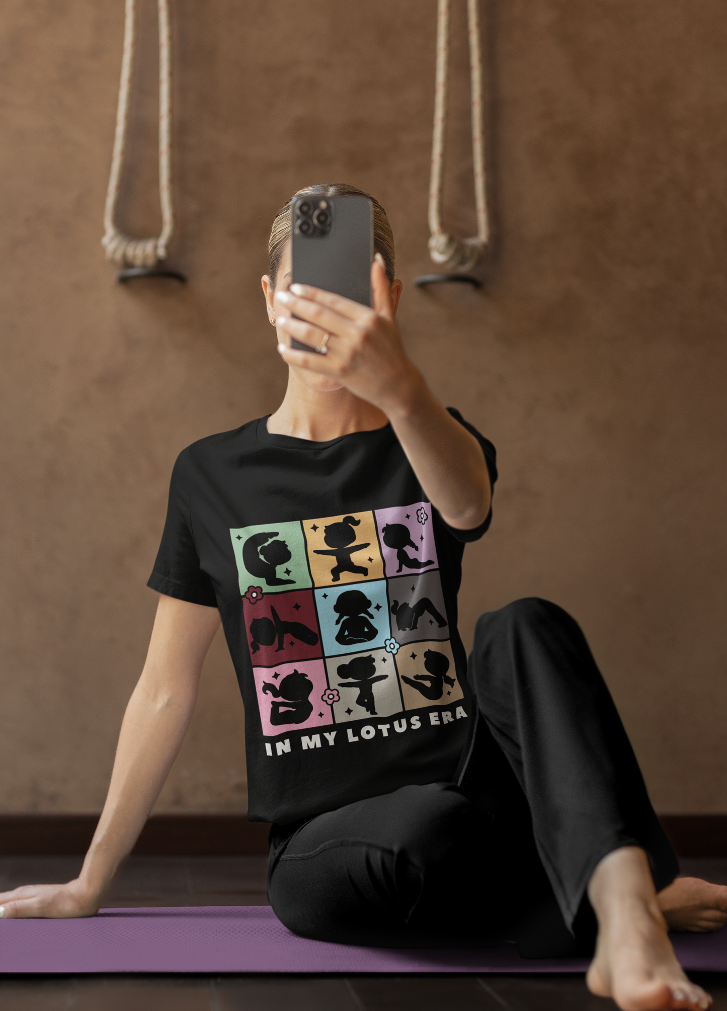 In My Lotus Era Tee - Meditative Yoga T-Shirt I Relaxation Shirt I Gift for Yogi I Mindfulness & Wellness Apparel