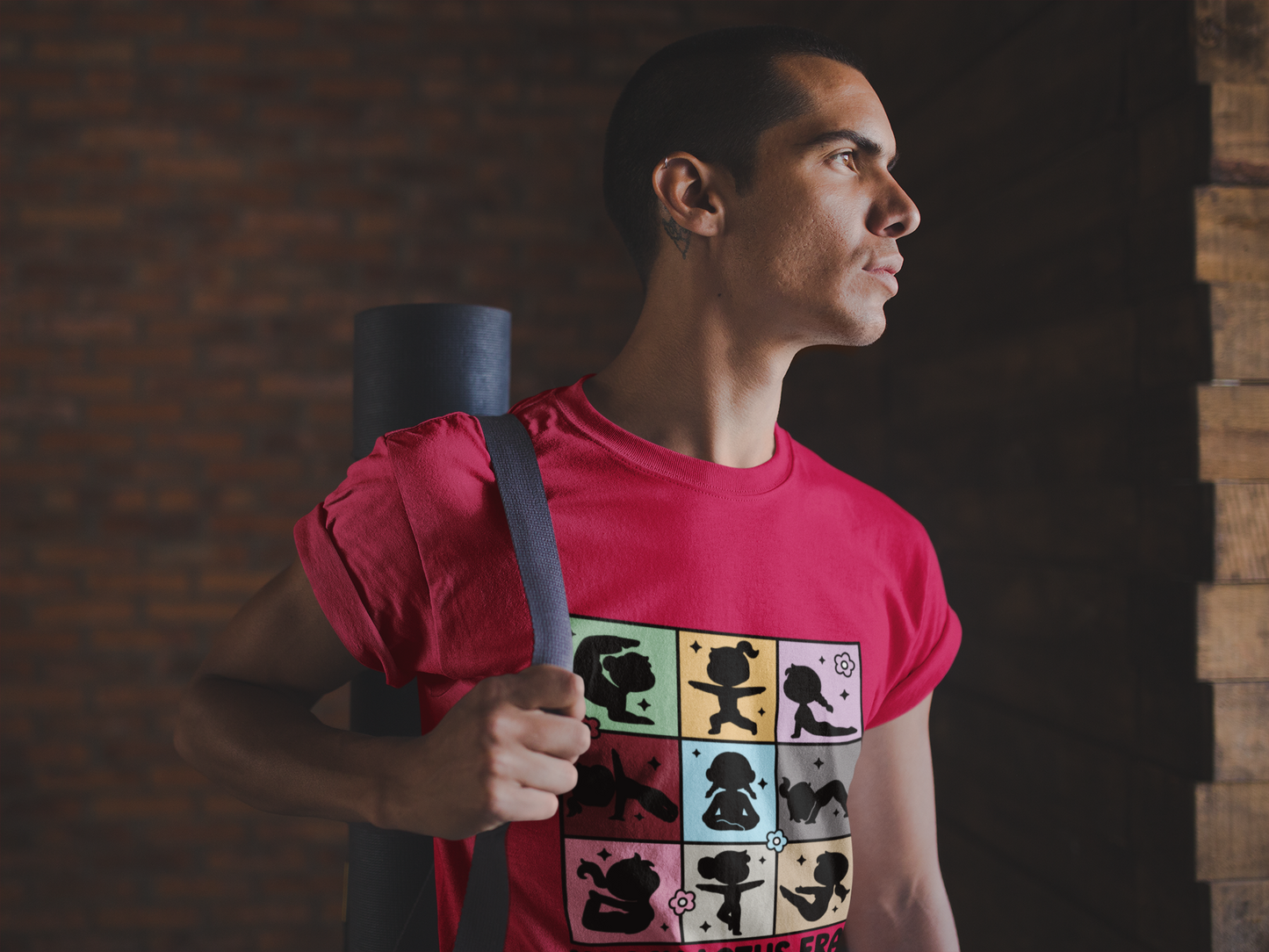 In My Lotus Era Tee - Meditative Yoga T-Shirt I Relaxation Shirt I Gift for Yogi I Mindfulness & Wellness Apparel