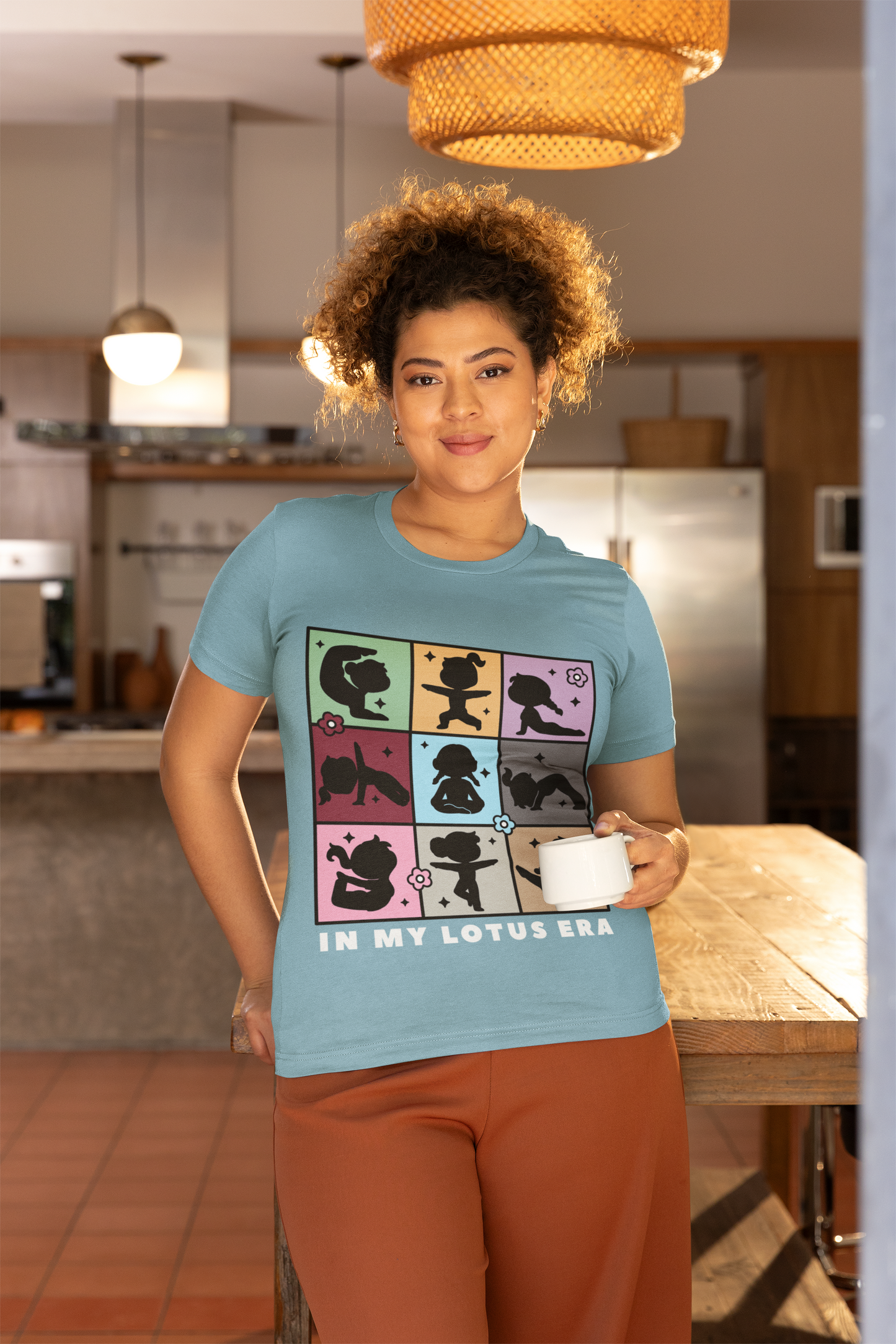 In My Lotus Era Tee - Meditative Yoga T-Shirt I Relaxation Shirt I Gift for Yogi I Mindfulness & Wellness Apparel