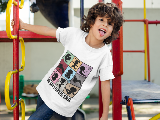 In My Lotus Era - Youth Short Sleeve Tee I Kids Yoga T-Shirt I Mindfulness Tee I Fun Gift for Young Yoga Lovers