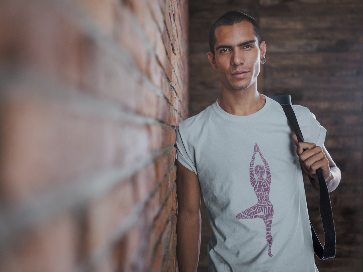 Yoga Pose T-Shirt — Tree Pose Shirt I Meditation Tee I Mindfulness Gift I Yoga Shirt I Namaste Shirt