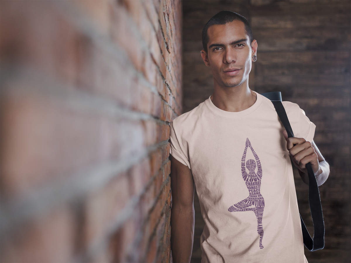 Yoga Pose T-Shirt — Tree Pose Shirt I Meditation Tee I Mindfulness Gift I Yoga Shirt I Namaste Shirt