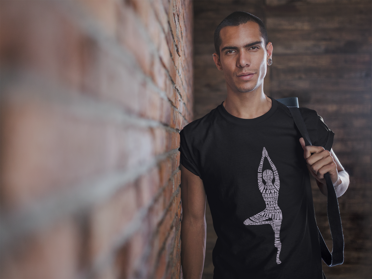 Yoga Pose T-Shirt — Tree Pose Shirt I Meditation Tee I Mindfulness Gift I Yoga Shirt I Namaste Shirt