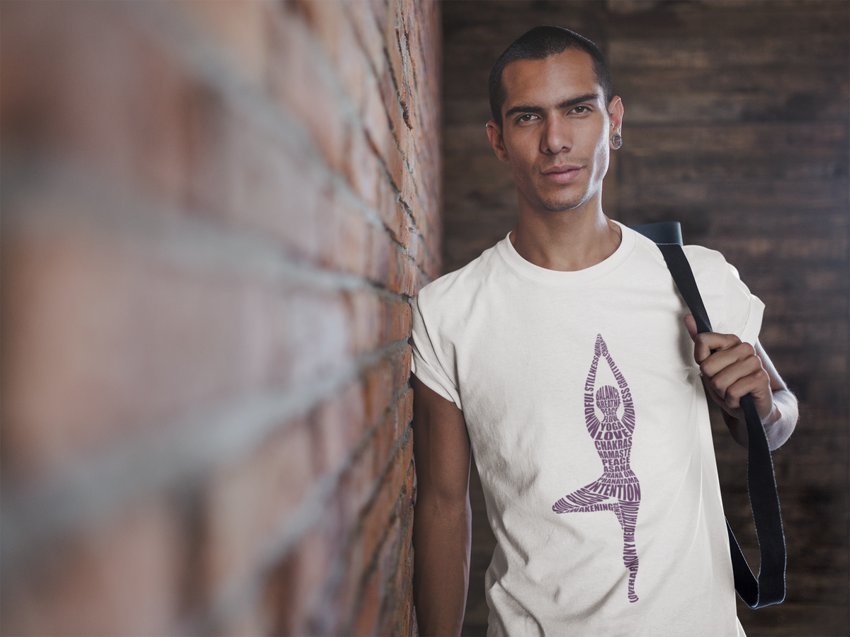 Yoga Pose T-Shirt — Tree Pose Shirt I Meditation Tee I Mindfulness Gift I Yoga Shirt I Namaste Shirt