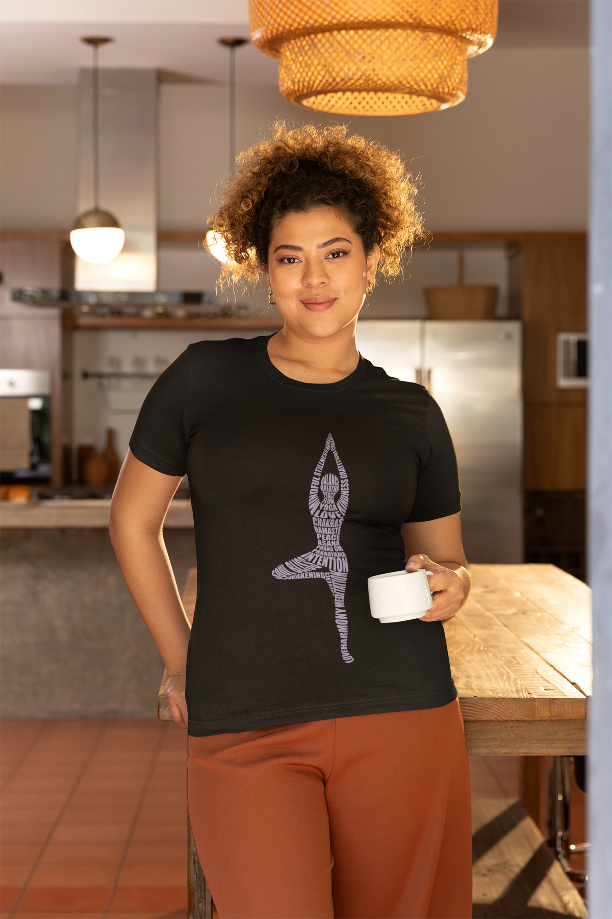 Yoga Pose T-Shirt — Tree Pose Shirt I Meditation Tee I Mindfulness Gift I Yoga Shirt I Namaste Shirt