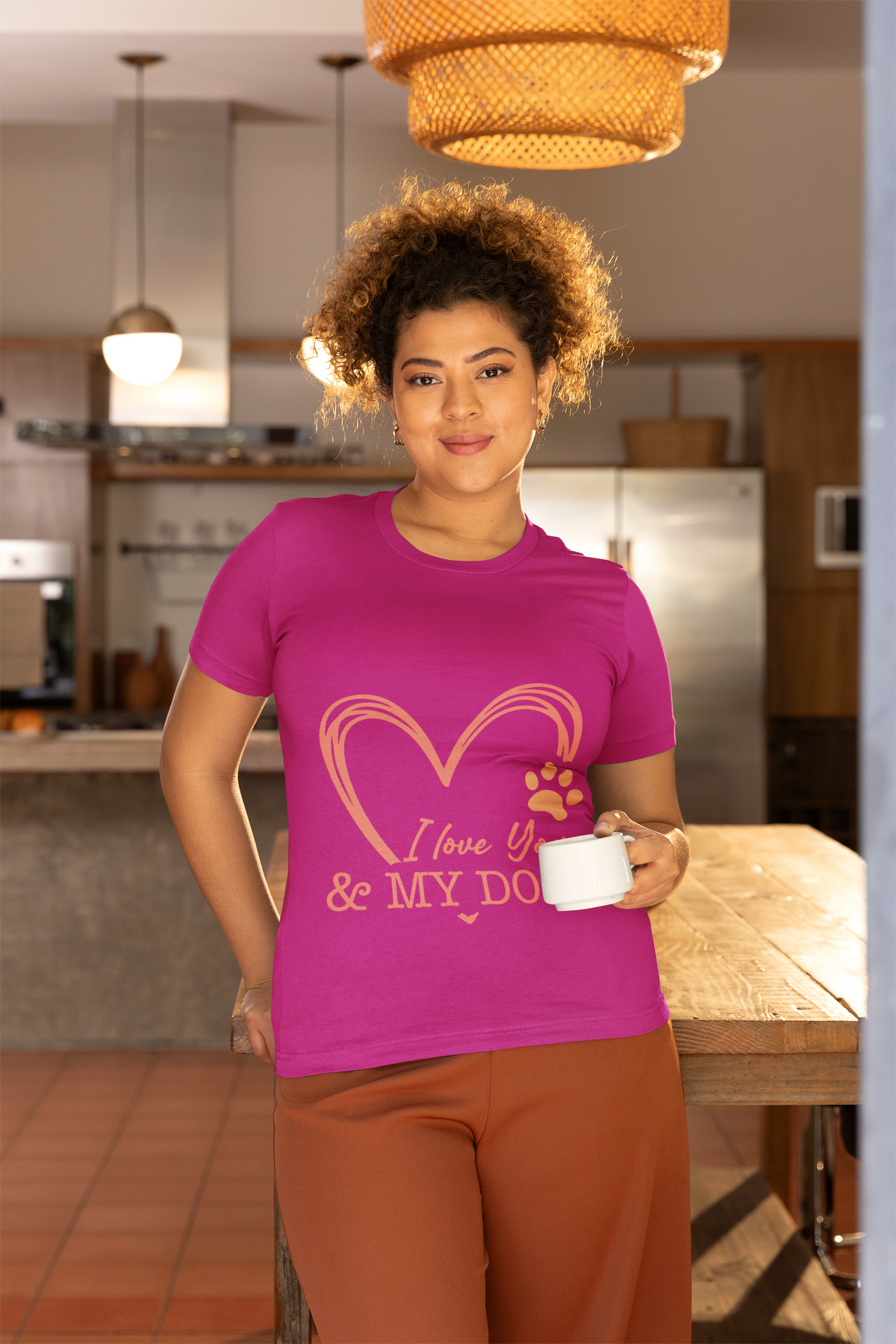 I Love Yoga & My Dogs T-Shirt - Dog Lover Shirt I Cute Yoga Tee I Meditation Gift For Yogi