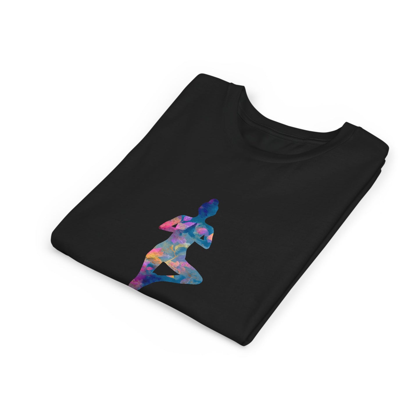 Tree Pose Youth Yoga Tee I Colorful Graphic Tee for Kids I Mindfulness T-Shirt I Perfect for Birthdays and Yoga Lovers
