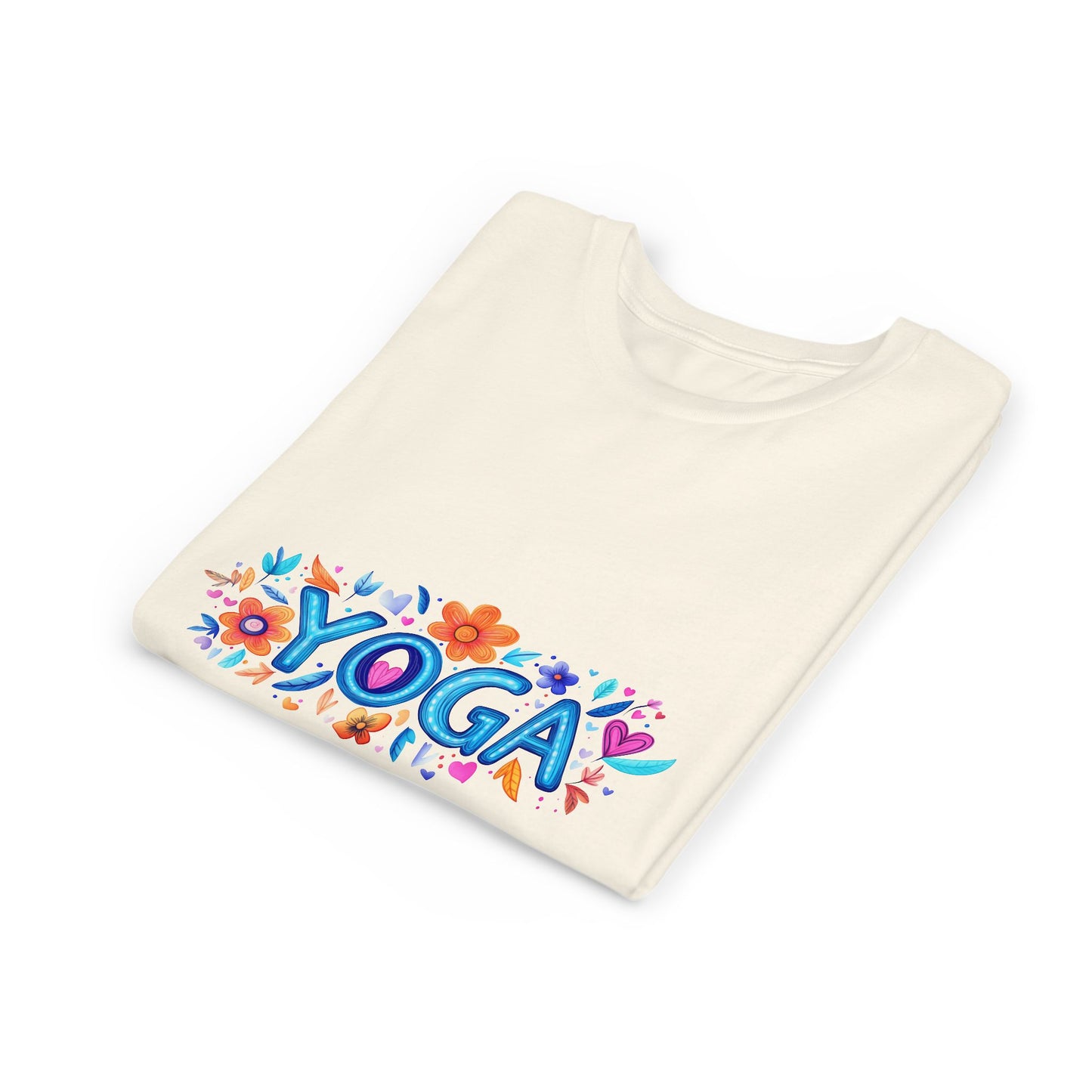 Youth Yoga Tee - Kids Yoga T-Shirt  I Fun Activewear I Summer Tee I Gift for Little Yogis I Cute Yoga Apparel