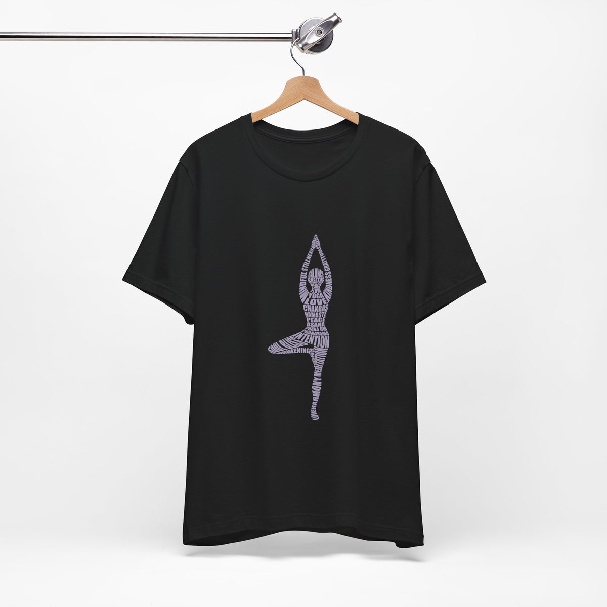 Yoga Pose T-Shirt — Tree Pose Shirt I Meditation Tee I Mindfulness Gift I Yoga Shirt I Namaste Shirt