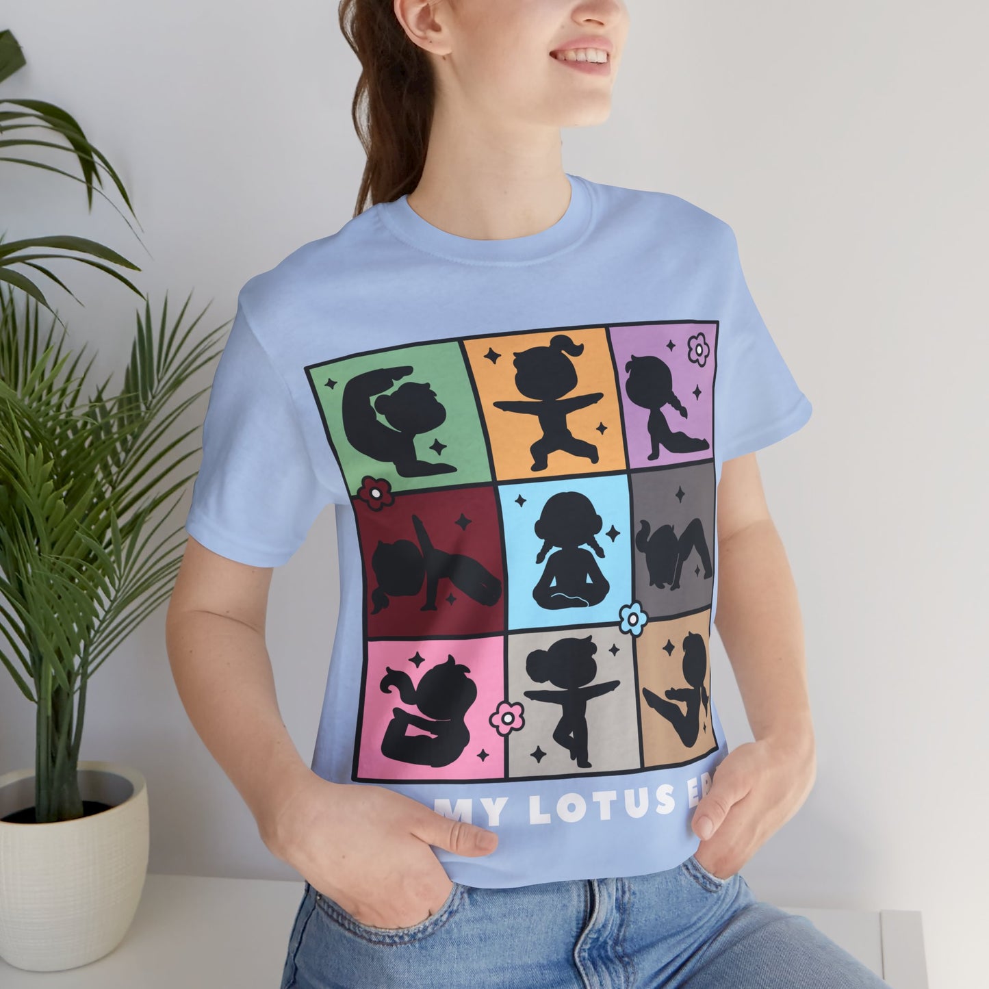 In My Lotus Era Tee - Meditative Yoga T-Shirt I Relaxation Shirt I Gift for Yogi I Mindfulness & Wellness Apparel