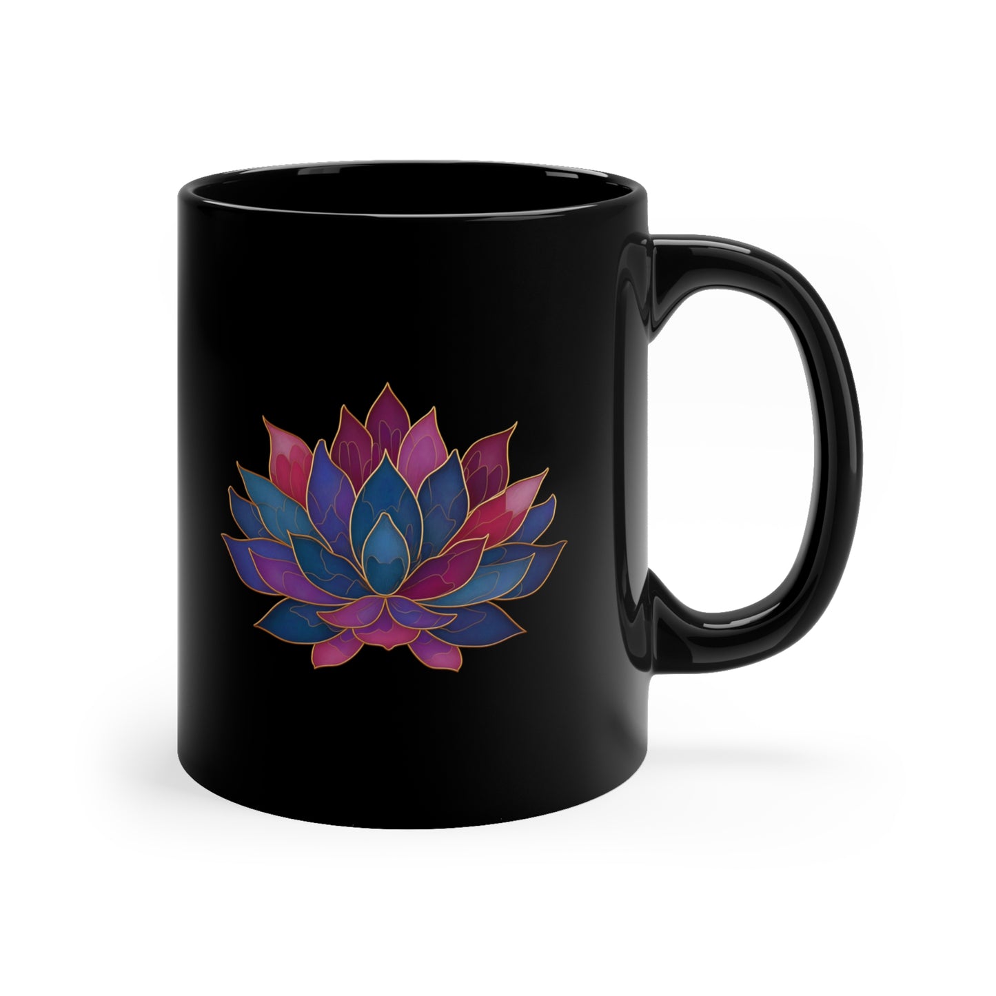 Lotus Flower Coffee Mug | Inspirational Drinks I Pink Lotus Mug I Gift for Her I Meditation Mug I Floral Coffee Cup I Self-Care Yoga