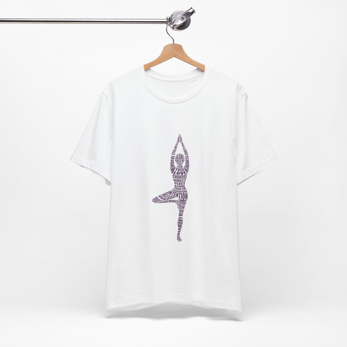 Yoga Pose T-Shirt — Tree Pose Shirt I Meditation Tee I Mindfulness Gift I Yoga Shirt I Namaste Shirt