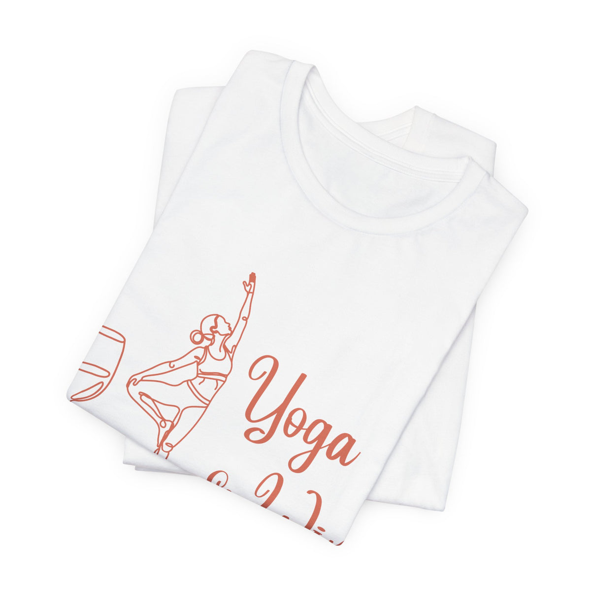 Yoga & Wine Tee — "A Balanced Diet" Yoga T-Shirt I Funny Yoga Shirt I Meditation Tee I Wine Lover Gift