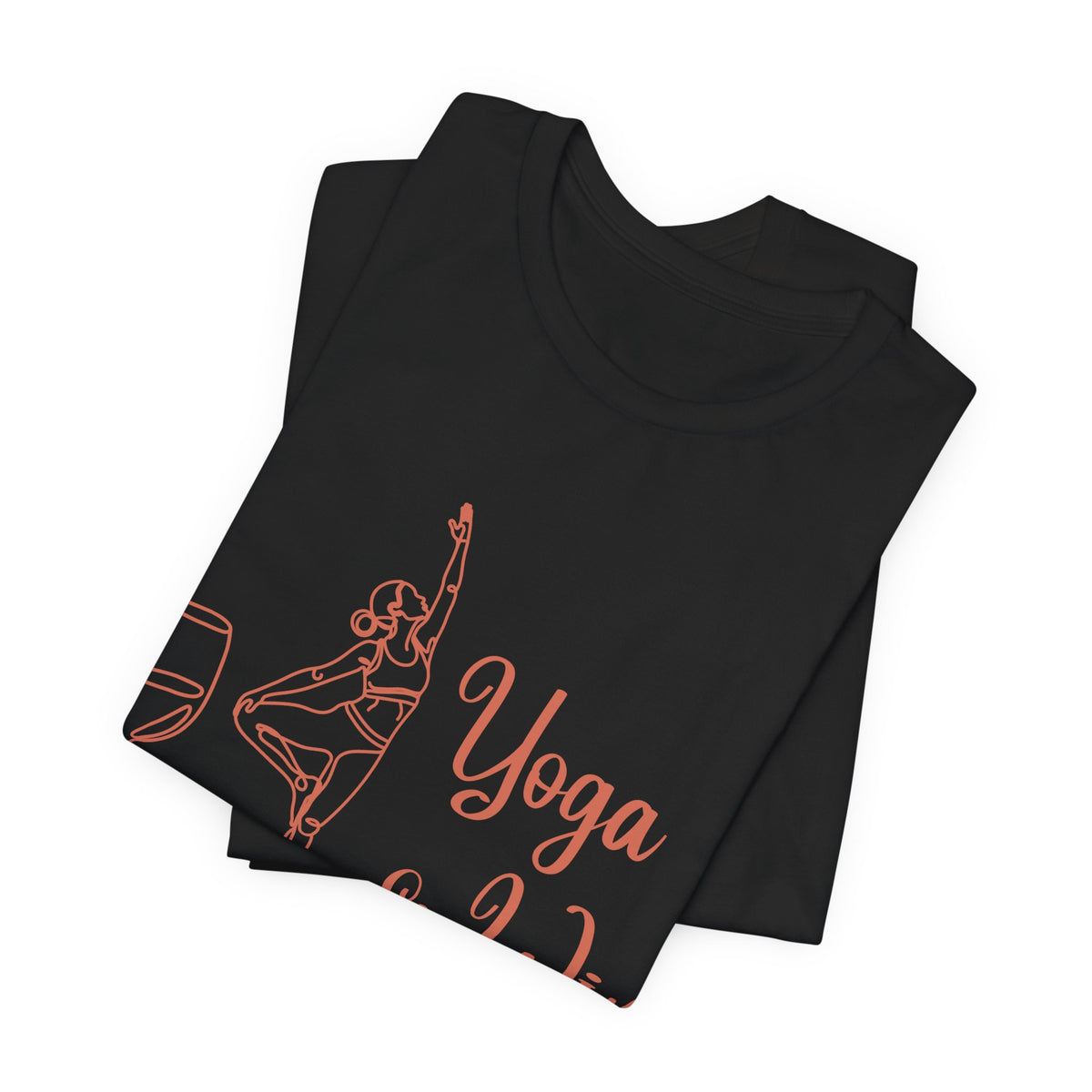 Yoga & Wine Tee — "A Balanced Diet" Yoga T-Shirt I Funny Yoga Shirt I Meditation Tee I Wine Lover Gift