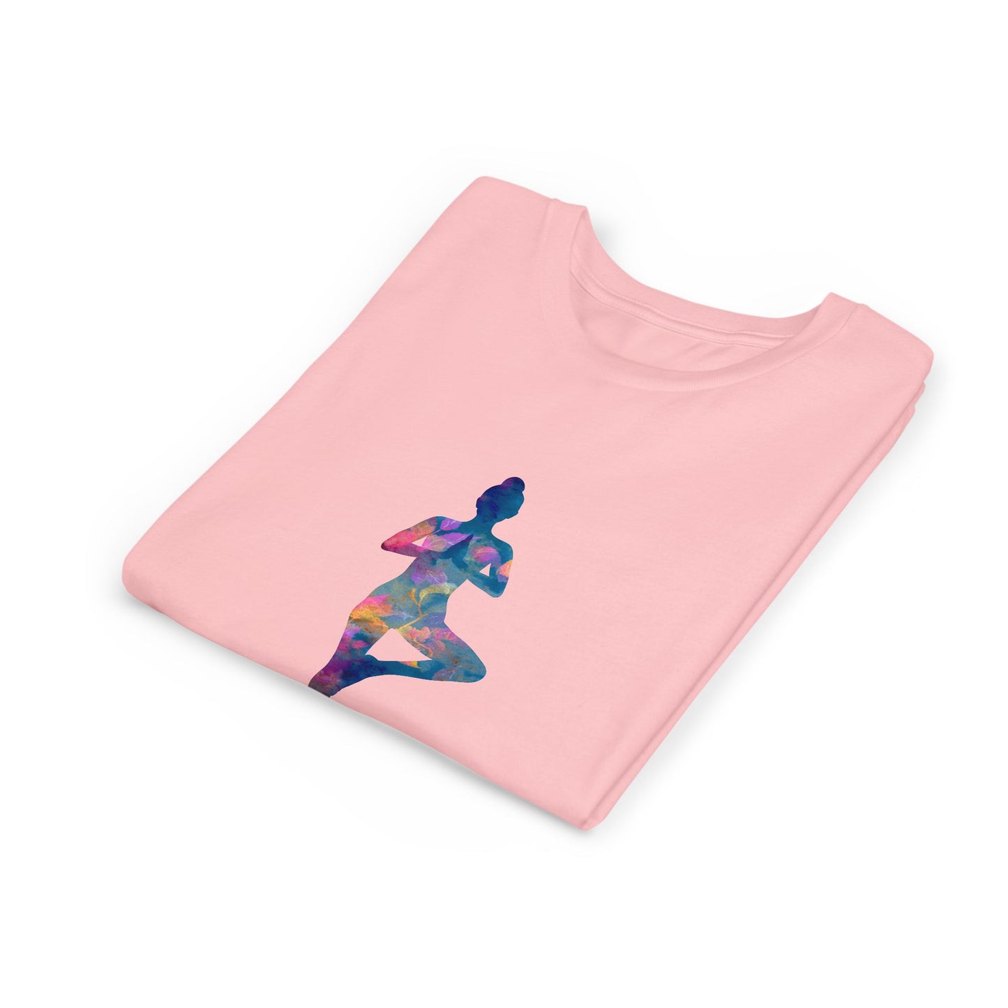 Tree Pose Youth Yoga Tee I Colorful Graphic Tee for Kids I Mindfulness T-Shirt I Perfect for Birthdays and Yoga Lovers