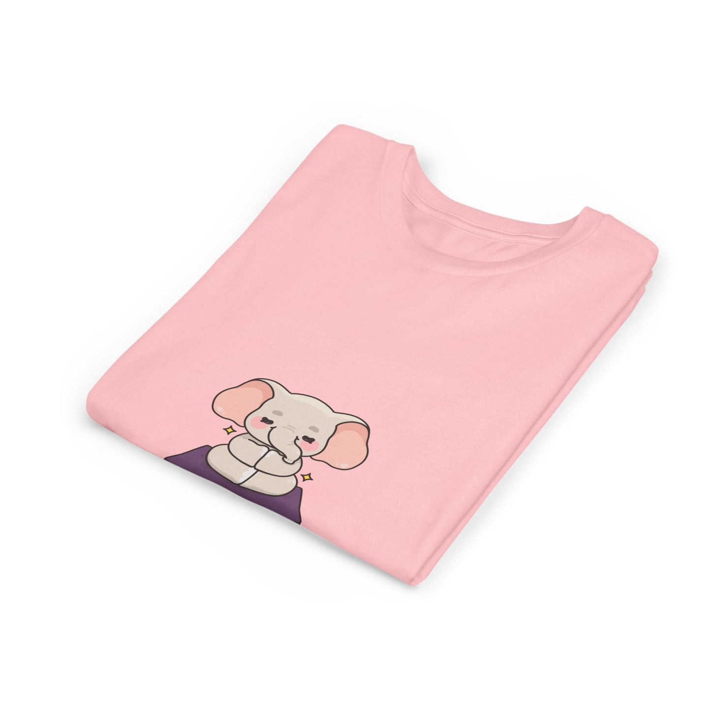 Kids Yoga Elephant T‑Shirt — Cute Meditating Elephant Shirt For Girls & Boys I Namaste Shirt For Kids I Meditation Gift For Little Yogi