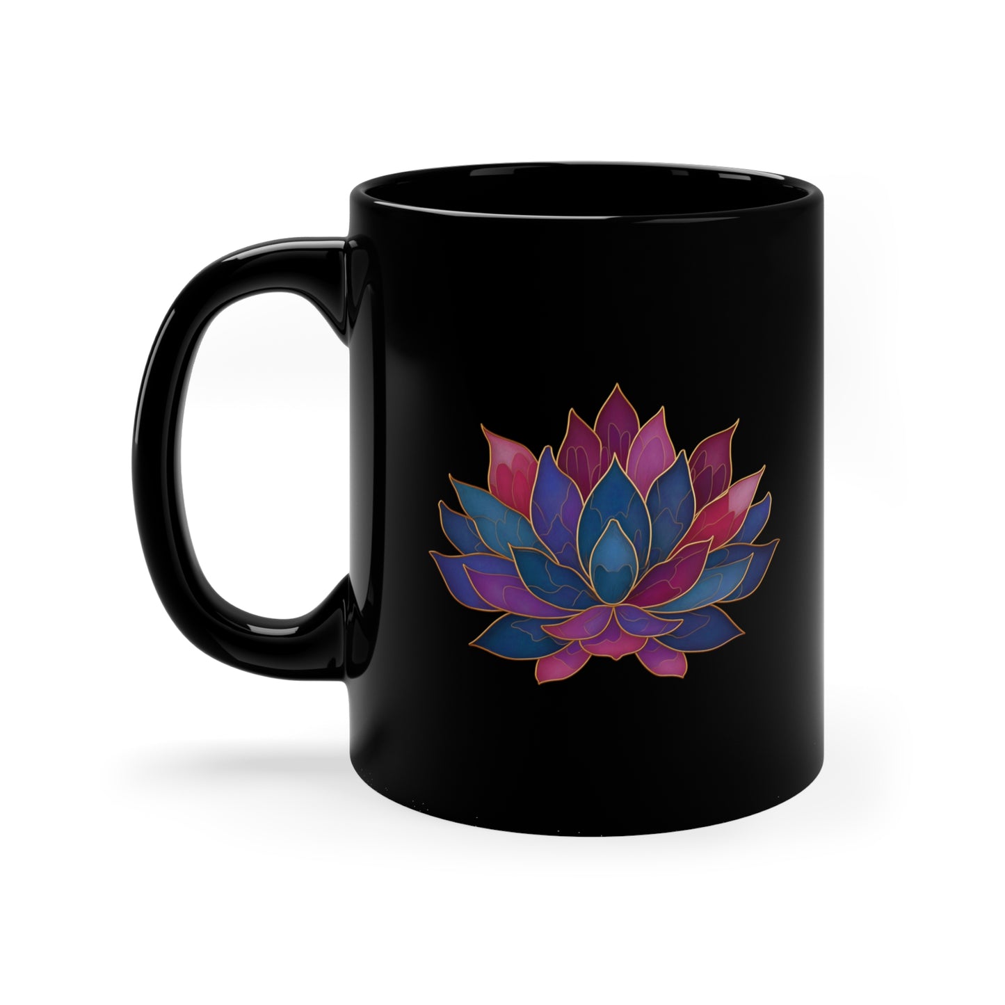 Lotus Flower Coffee Mug | Inspirational Drinks I Pink Lotus Mug I Gift for Her I Meditation Mug I Floral Coffee Cup I Self-Care Yoga