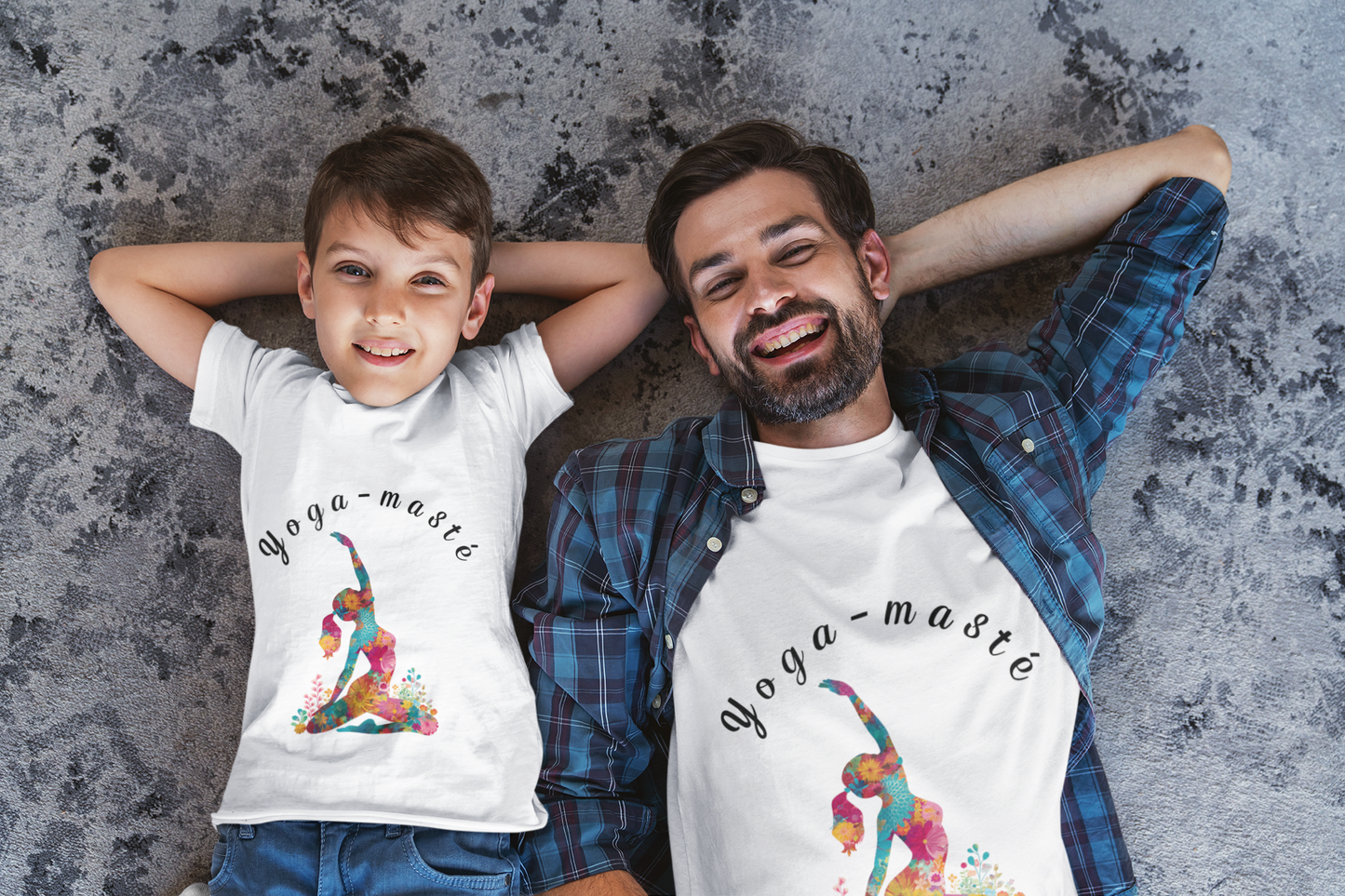 Yoga-masté Vibrant Yoga Tee for Kids I Yoga T-Shirt I Kids Yoga Wear I Colorful Gift for Young Yogis