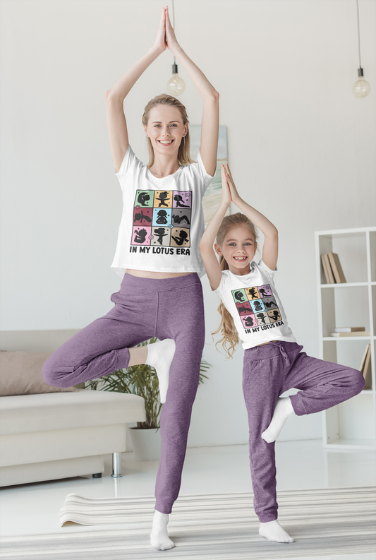 In My Lotus Era Tee - Meditative Yoga T-Shirt I Relaxation Shirt I Gift for Yogi I Mindfulness & Wellness Apparel